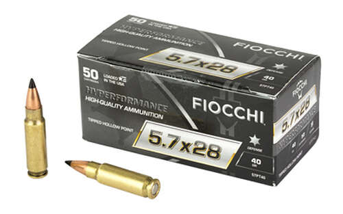 Ammunition Fiocchi Ammunition Hyperformance 5.7x28mm FIOCCHI HP 5.7X28MM 40GR THP 50/500